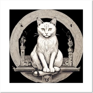 symbolism cat art pt2 Posters and Art